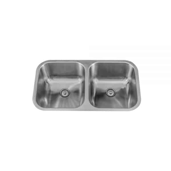 PC-SS-CL-D1-16 / Double Bowl