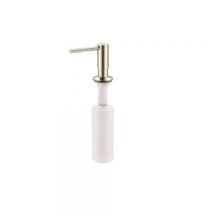 SD-11BN / Soap Dispenser - Plastic w/ Brushed Nickel Finish