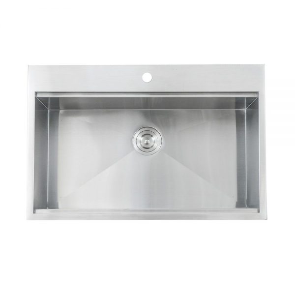 Ledge 16 Gauge Kitchen Sink 33"