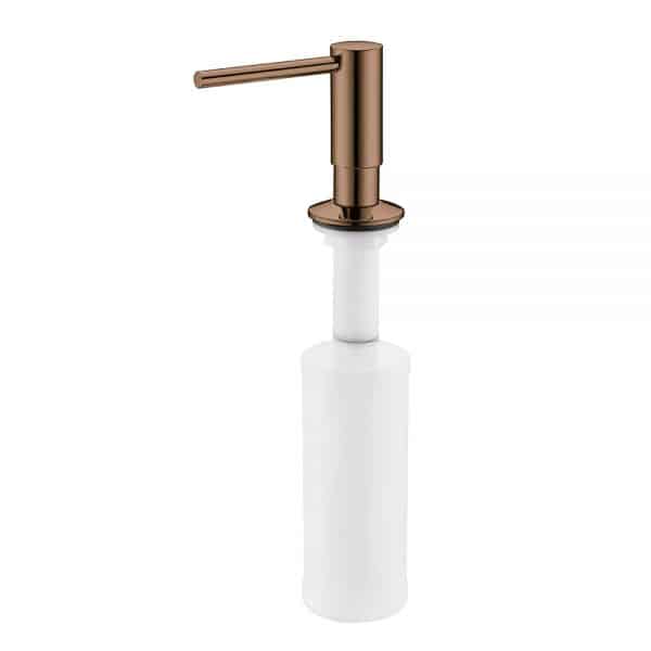 Soap Dispenser Plastic w/ Oil Rubbed Bronze Finish