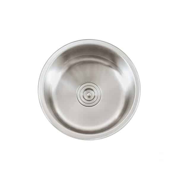 Classic 18 Gauge Kitchen Bar Sink 18" Diameter