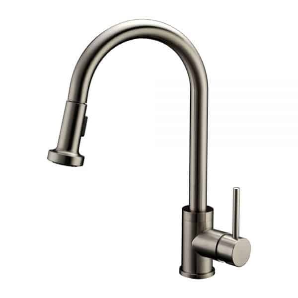 Apogee® Pull-Down Kitchen Brushed Nickel Faucet 16-1/2"