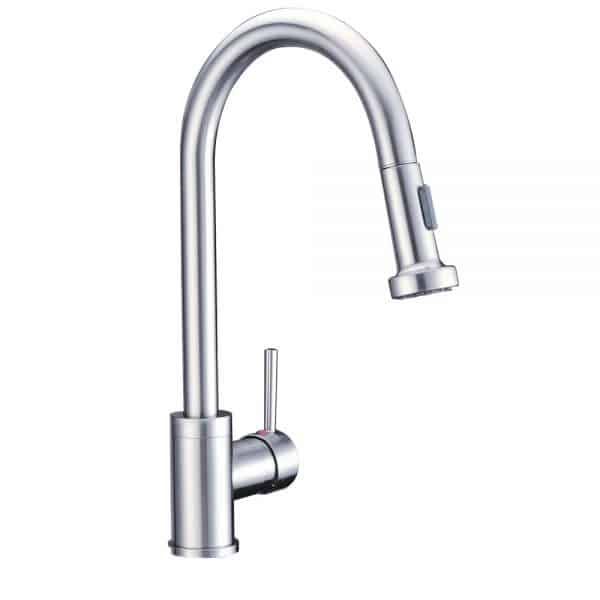 Apogee® Pull-Down Kitchen Polished Chrome Faucet 16-1/2"