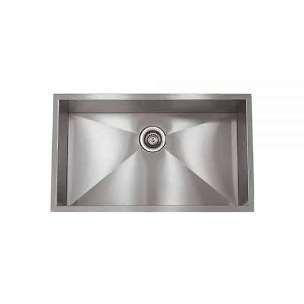 Apogee® Zero Radius 18 Gauge Kitchen Sink 31”