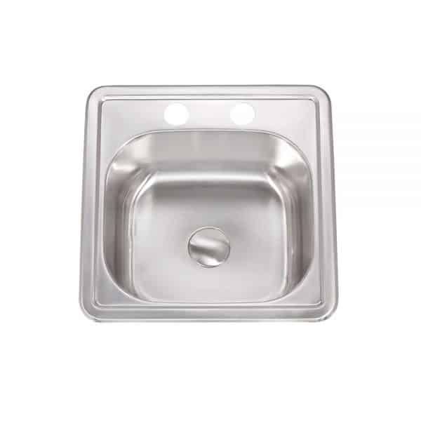 Apogee® Classic Drop-In 20 Gauge Bar Sink 15"