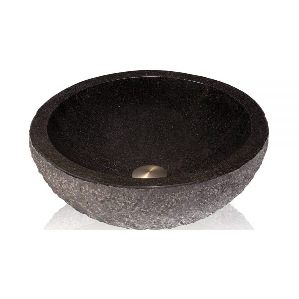 Stone Vessel Bathroom Sink 16-1/2"