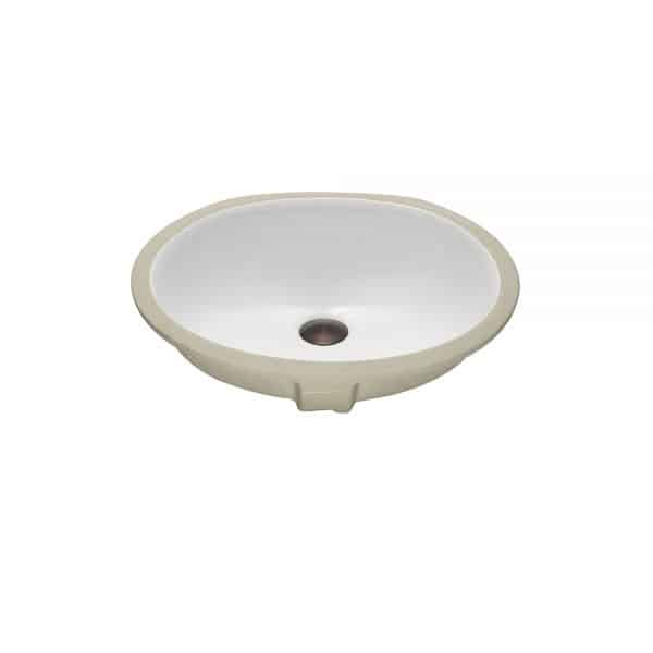 Apogee® Porcelain Bathroom Sink Oval 20" 3-Pack