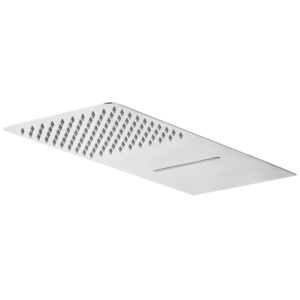 Shower Head Square Polished Chrome