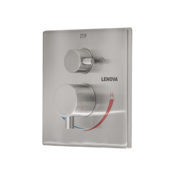 Shower Valve Round Polished Chrome