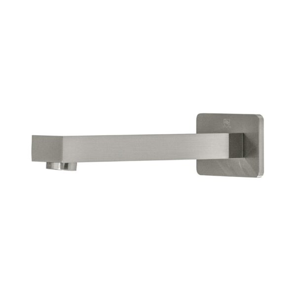Tub Spout Square Brushed Nickel