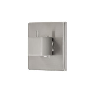 Shower Volume Control Valve Square Brushed Nickel