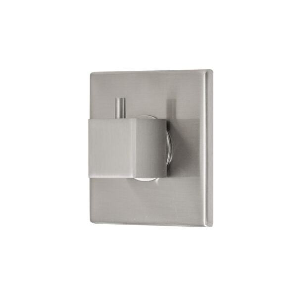 Shower Volume Control Valve Square Brushed Nickel