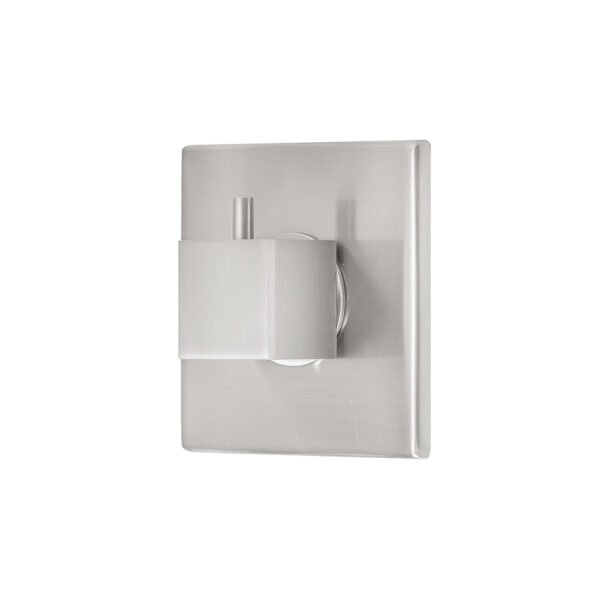 Shower Volume Control Valve Square Polished Chrome